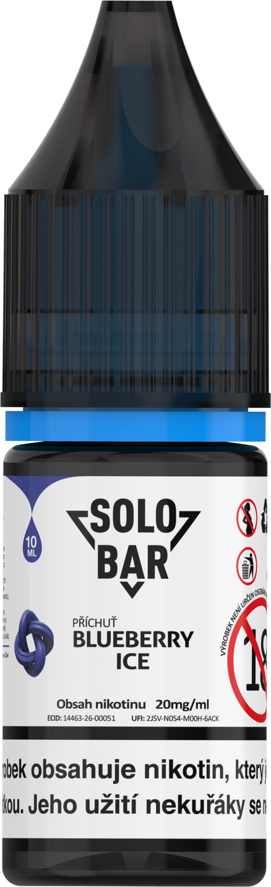 Blueberry Ice SOLOBAR E-liquid