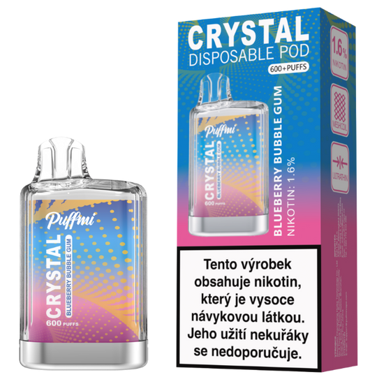 Crystal Box - Blueberry Bubble Gum