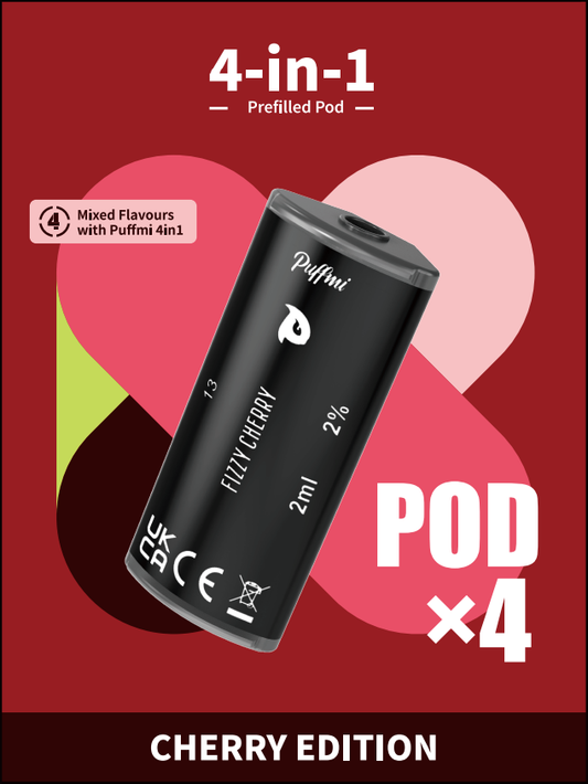 Puffmi 2in1  pods - Cherry Edition 4x