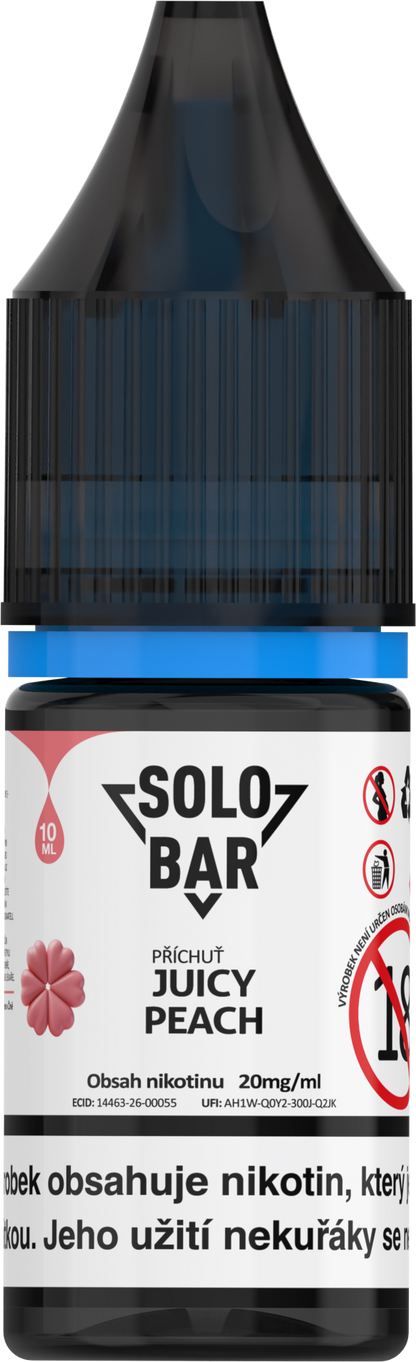 Juicy Peach SOLOBAR E-liquid
