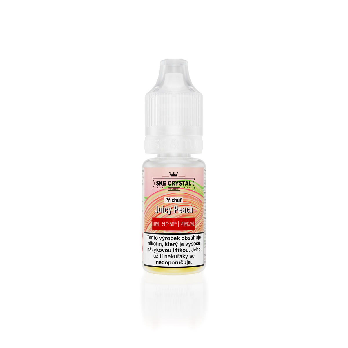 SKE Crystal E-Liquid 10 ml Juicy Peach