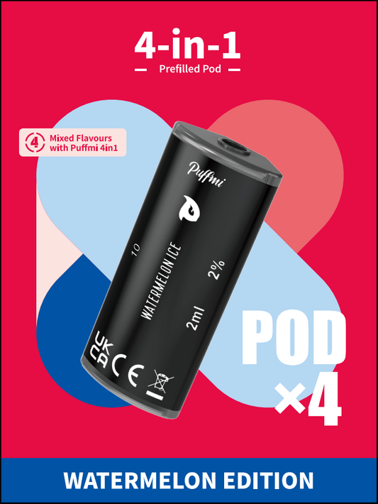 Puffmi 2in1 pods - Watermelon Edition 4x