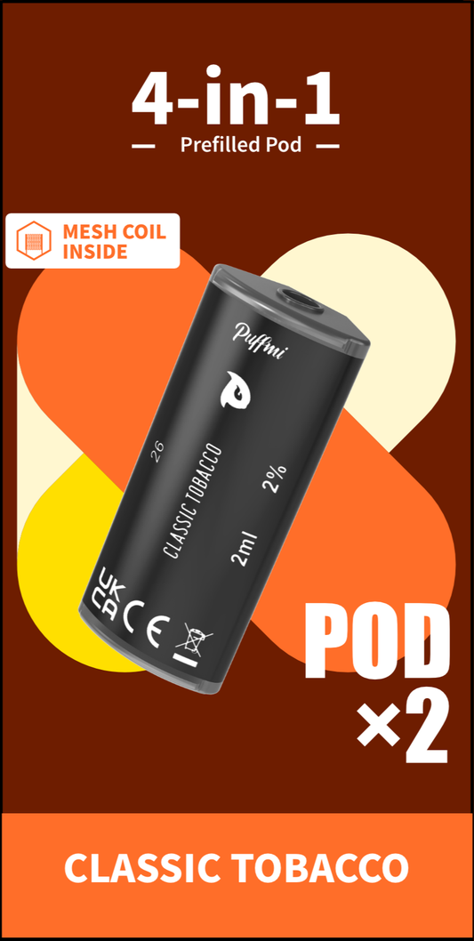 Puffmi 2in1 pods - Classic Tobacco 2x