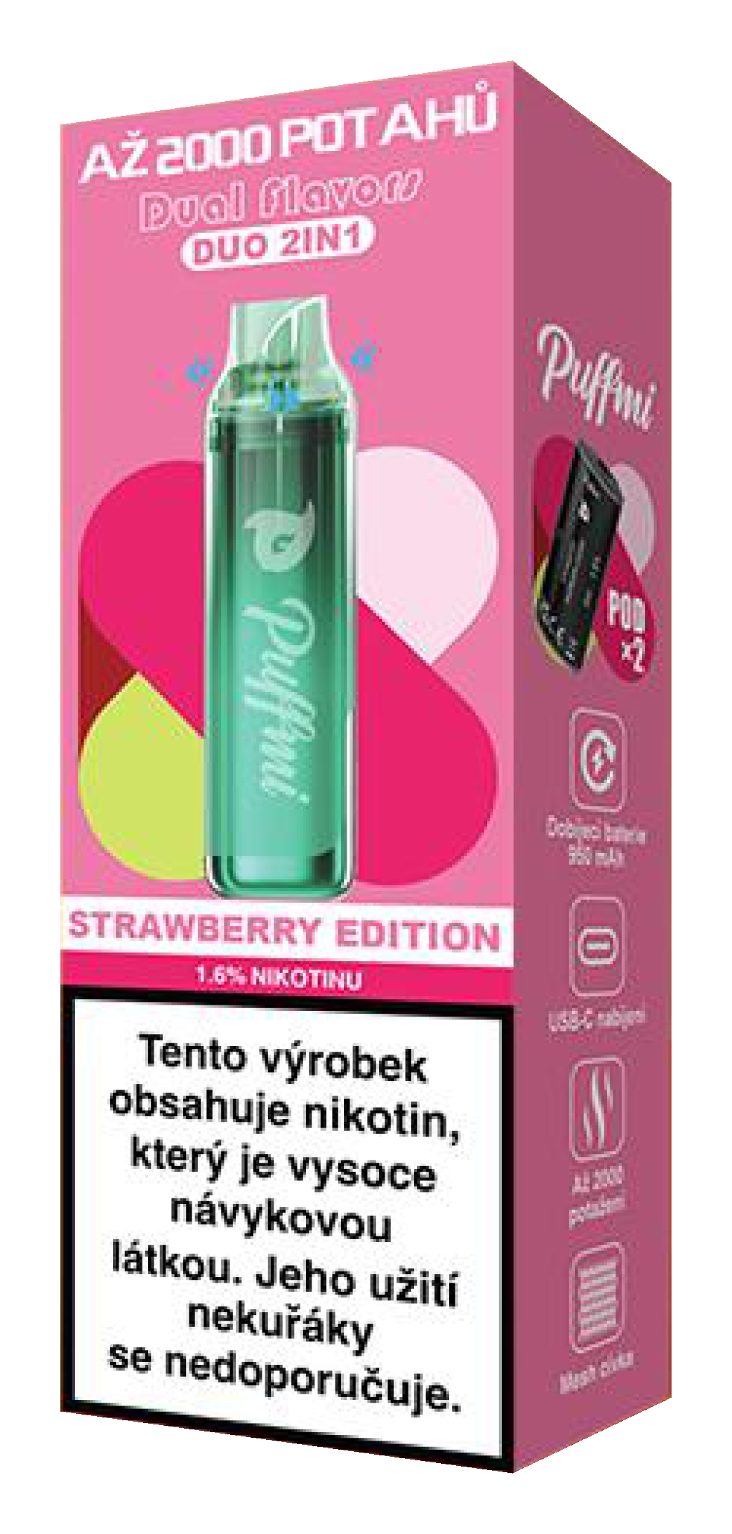 Puffmi 2in1 + 2 náplně